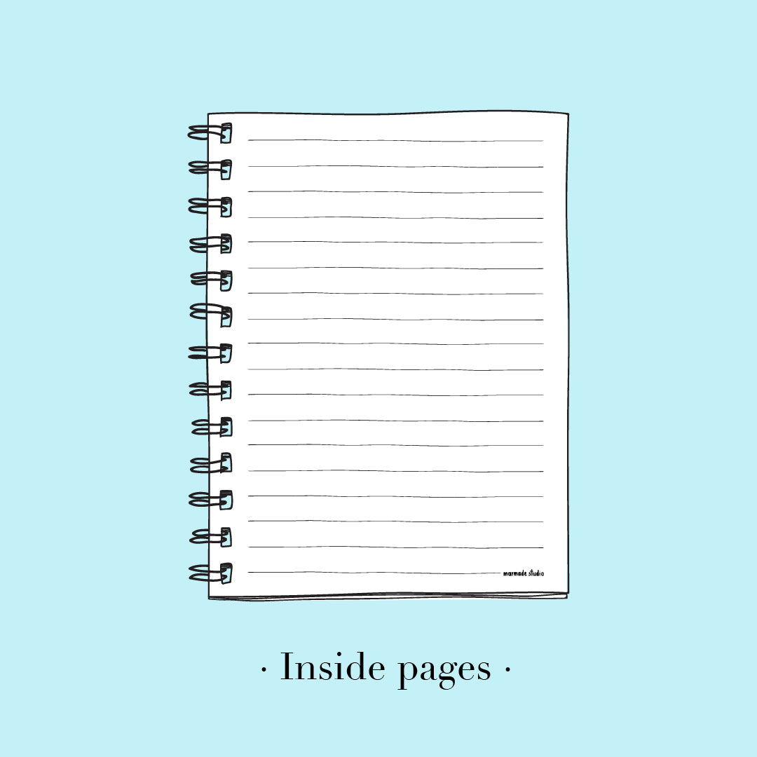Notebook: A5 Spiral