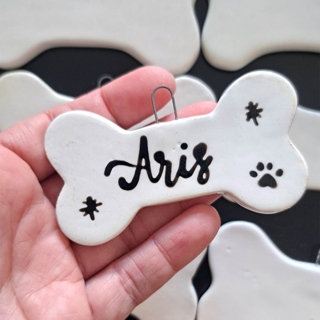 Personalised Dog Bone Christmas Ornament 🐾🎄