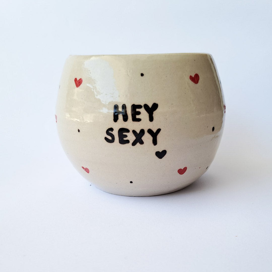 Ceramic mug Hey sexy