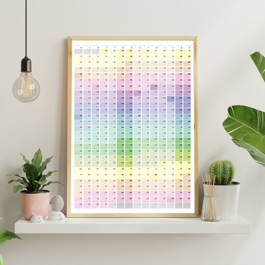 Yearly poster 50x70