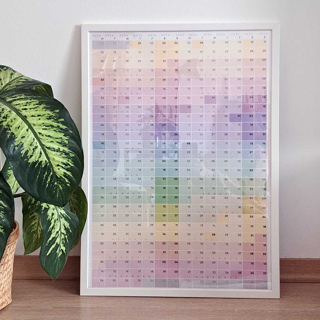 Yearly poster 50x70