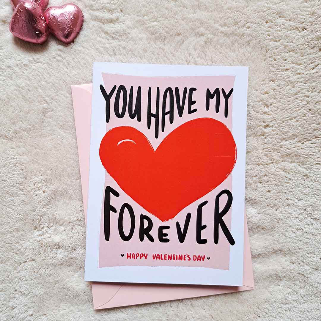 Cute Valentine's Card - You have my heart